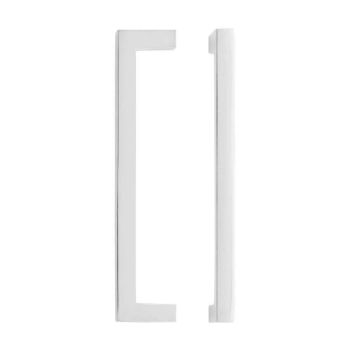 Brushed Nickel Square Block Cabinet Handle - TDFPS-BN