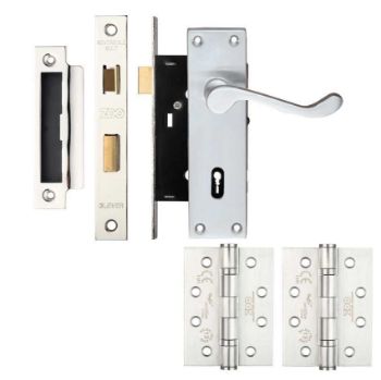 Contract Victorian Scroll Lock Door Pack - DPVSLKSC Contract Victorian Scroll Lock Door Pack - DPVSLKSC
