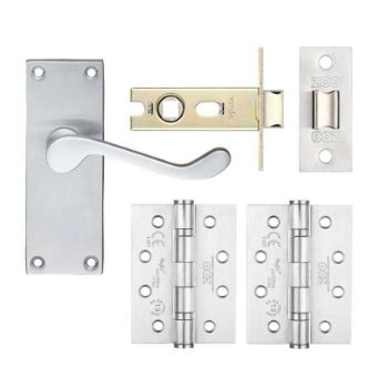 Contract Victorian Scroll Latch Door Pack - DPVSLTSC Contract Victorian Scroll Latch Door Pack - DPVSLTSC