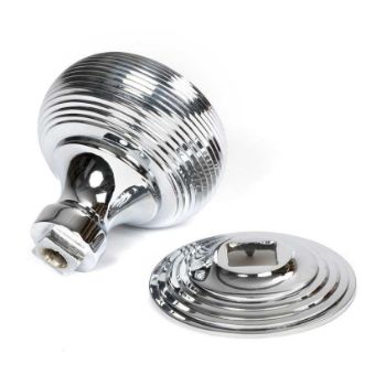 Polished Chrome Beehive Centres Door Knob - 46655