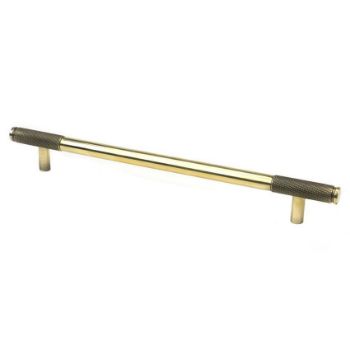 Aged Brass Half Brompton Pull Handle - 46924