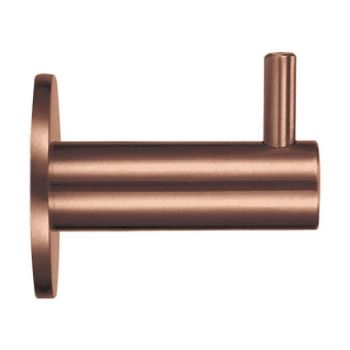 Wall Mounted Hook with Rose - ZAS75PVDBZ Wall Mounted Hook with Rose - ZAS75PVDBZ