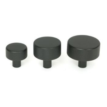 Matt Black Brompton Cabinet Knob - 46839