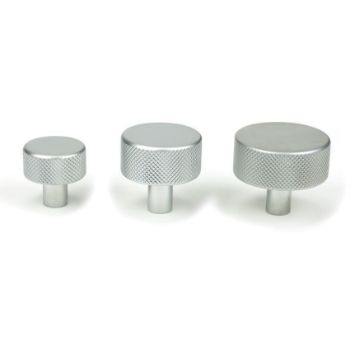 Satin Chrome Brompton Cabinet Knob - 46880