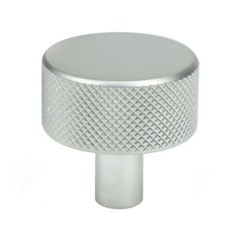 Satin Chrome Brompton Cabinet Knob - 46880