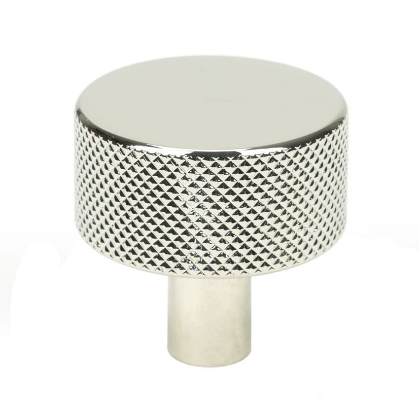 Polished Nickel Brompton Cabinet Knob - 46823