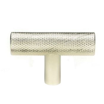 Polished Nickel Brompton T-Bar Cupboard Handle - 50570