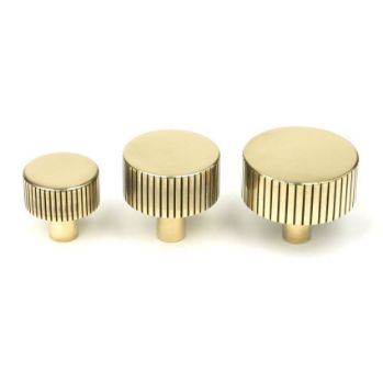 Aged Brass Judd Cabinet Knob - 50378 