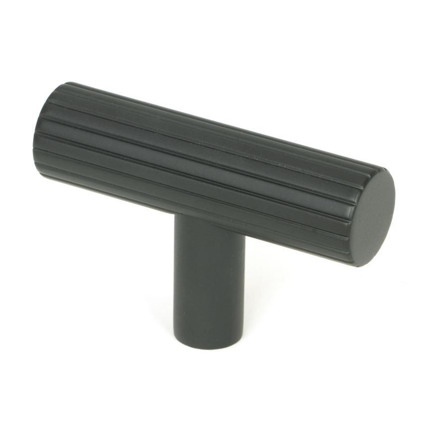 Matt Black Judd T-Bar Cupboard Handle - 50585 