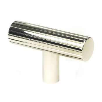 Polished Nickel Judd T-Bar Cupboard Handle - 50582