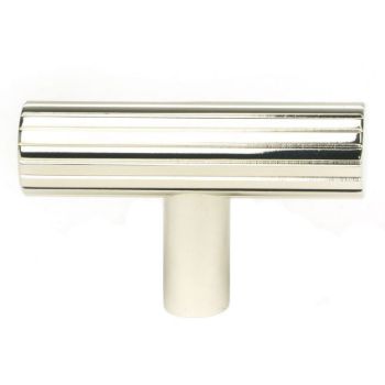 Polished Nickel Judd T-Bar Cupboard Handle - 50582