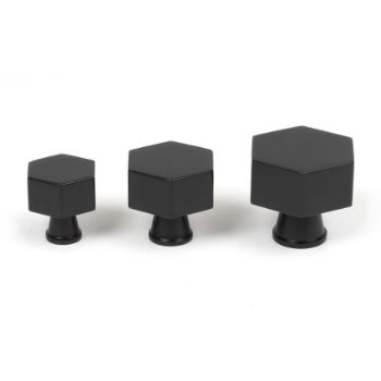 Matt Black Kahlo Cabinet Knob - 50557 