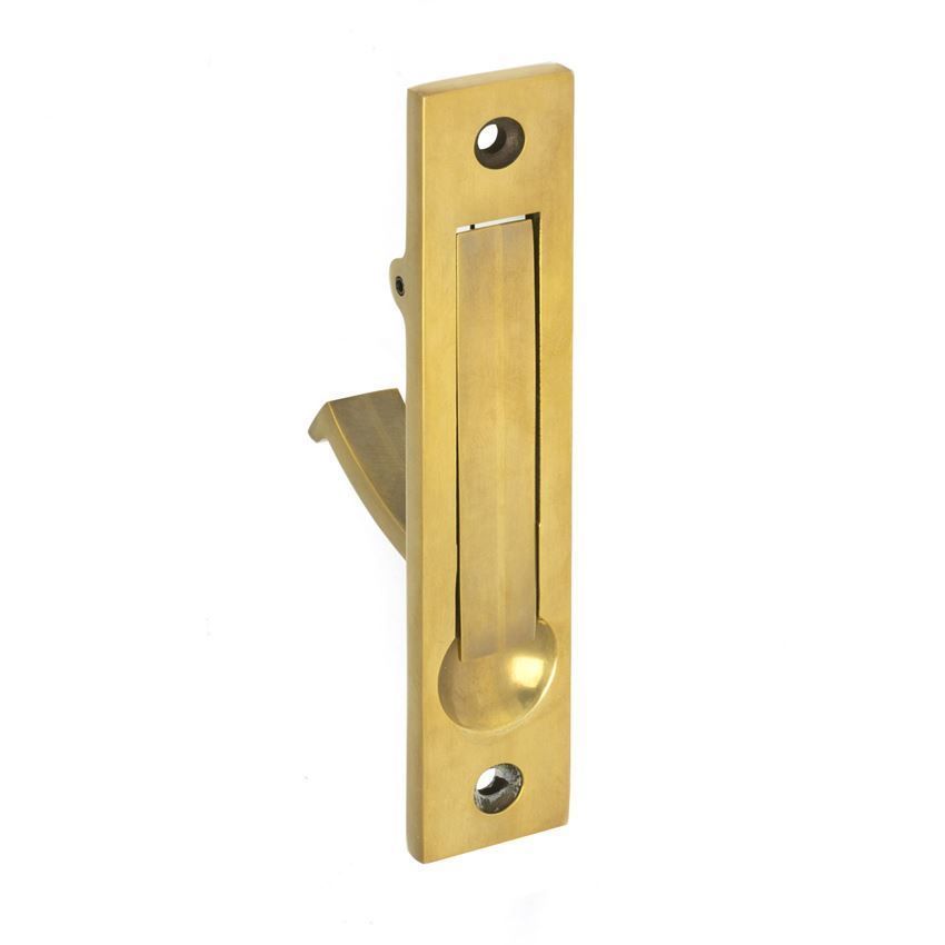 Aged Brass Edge Pull - 48332 