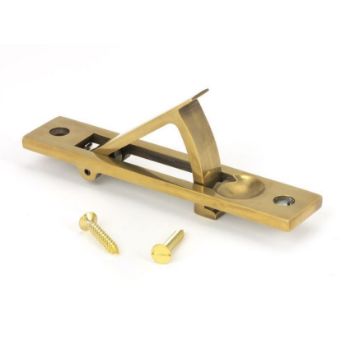 Aged Brass Edge Pull - 48332 