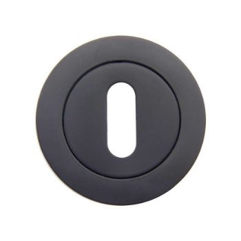 Jedo Standard Key Profile Escutcheon - Matt Black - JV503MB Jedo Standard Key Profile Escutcheon - Matt Black - JV503MB