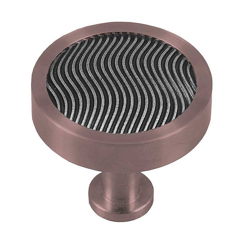 Immix Spiral Bronze Cabinet Door Knob - IMX3006-BR