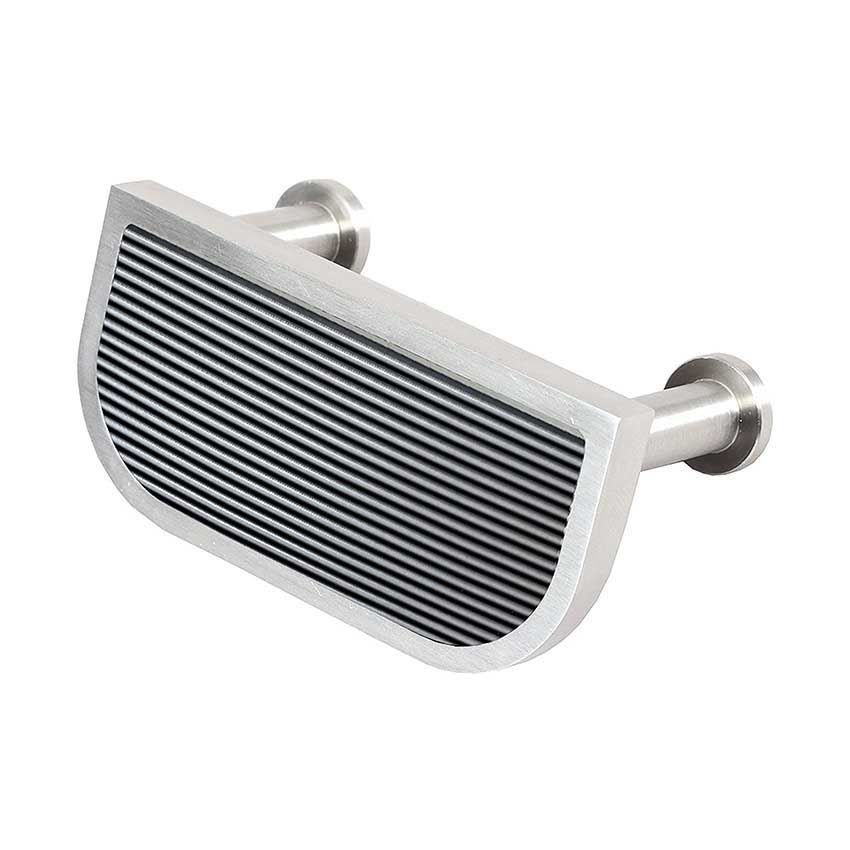 Immix Reeded Stainless Steel Cabinet Cup Pull Handles - IMX2007-S