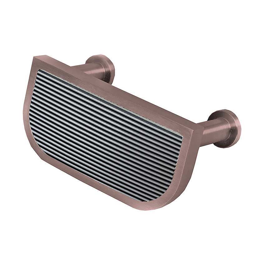Immix Reeded Bronze Cabinet Cup Pull Handles - IMX2007-BR