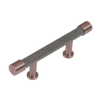 Immix Reeded Bronze Cabinet Pull Handle 64mm centres - IMX2001-BR