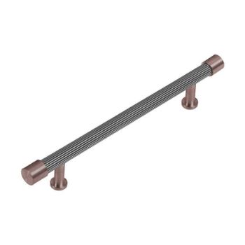 Immix Reeded Bronze Cabinet Pull Handle 160mm centres - IMX2004-BR