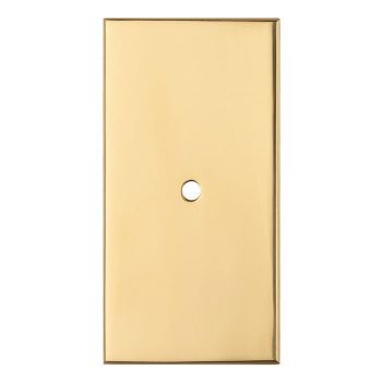 Cabinet Hardware Backplate- 76mm x 40mm BP76PB