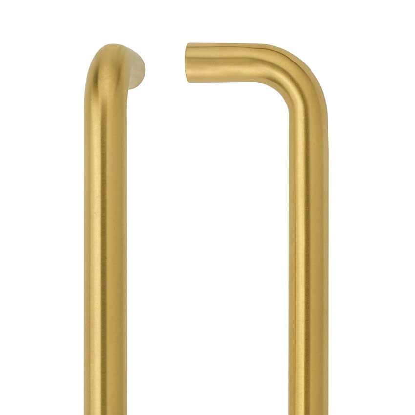 "D" Pull Handle 19mm x 300mm - ZCSD300-PVDSB