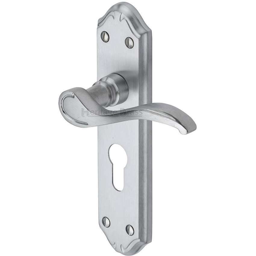 Verona Euro Cylinder Lock Handle - MM625SC