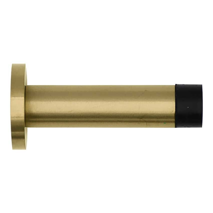 Cylinder Door Stop on a Round Rose - ZAS07PVDSB