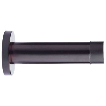 Cylinder Door Stop on a Round Rose - ZAS07ETB Cylinder Door Stop on a Round Rose - ZAS07ETB