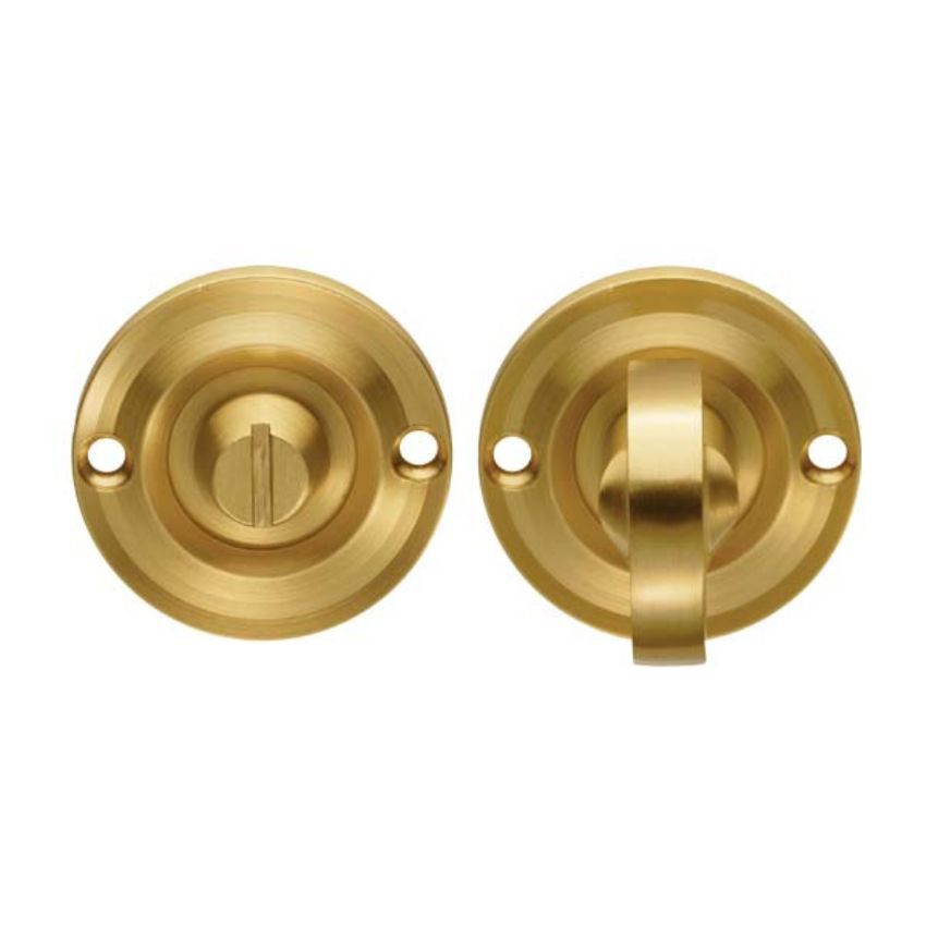 Delamain WC Turn & Release in Satin Brass - DK13SB