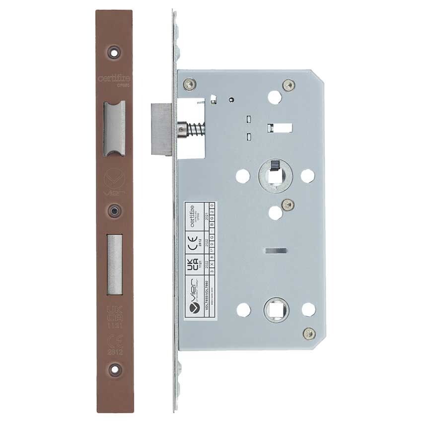 Din Bathroom Door Lock - VDL7860PVDBZ