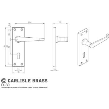 Picture of Ascot Lock Handle - DL30CP