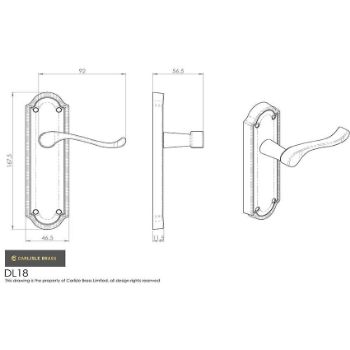 Picture of Ashtead Door Handles - Dl18