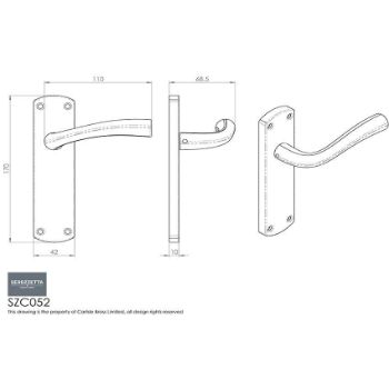 Picture of Cinco Door Handles - Szc052Cp