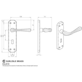 Picture of Eden Lock Handle - DL410