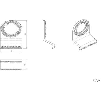 Picture of Georgian Cylinder Pull - FG9