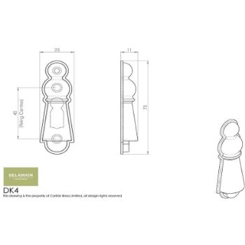 Picture of Large Covered Escutcheon - DK4