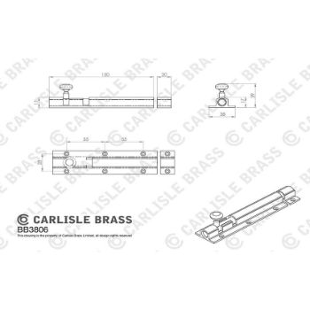 Picture of Reversible Casement Fastener - M73