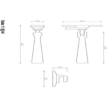 Picture of Serozzetta 2 Casement Fastener - SZS73SC