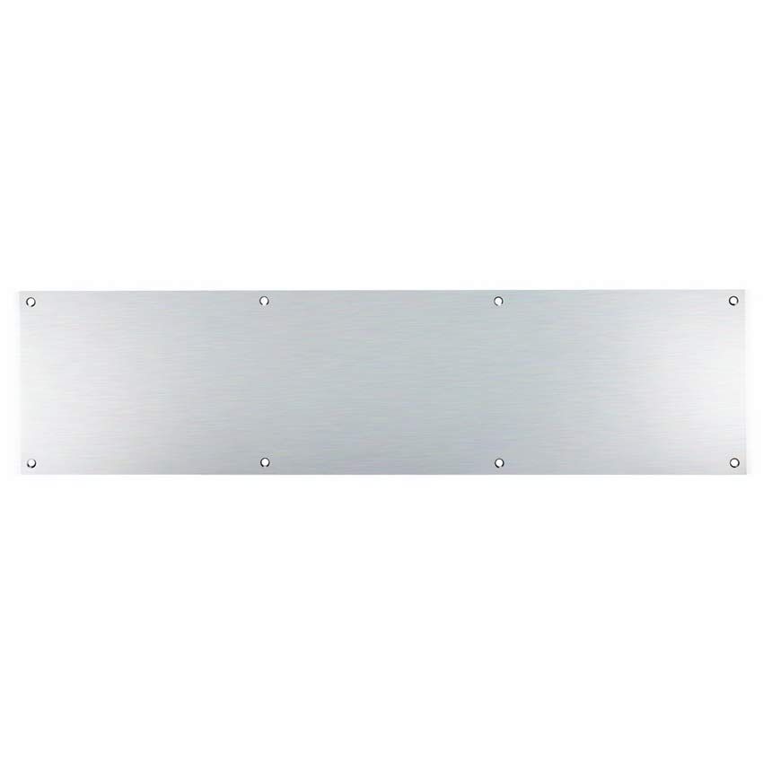Steelworx satin stainless steel kickplate - KPP1590SSS