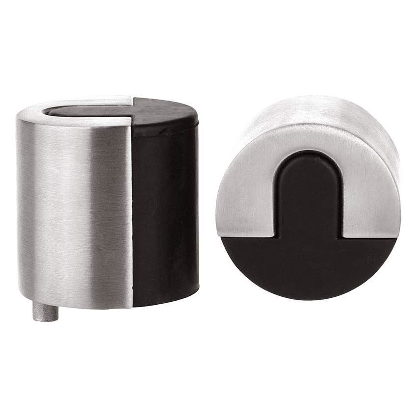 Round Floor Mounted Door Stop - ZAS86SS