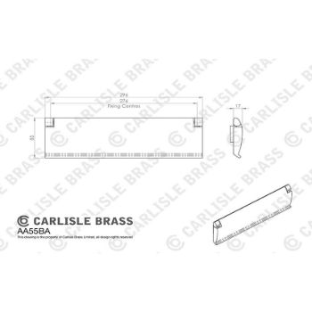 Picture of 297 x 80mm Letter Tidy - AA55BA