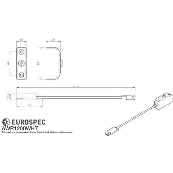 Window Restrictor - AWR1200WHT