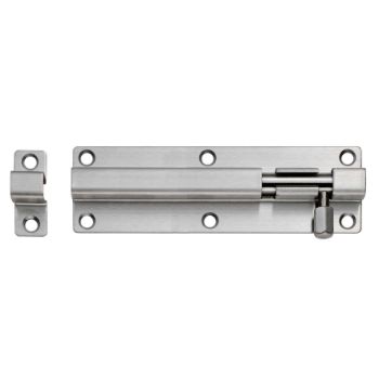 Stainless Steel Slide Door Bolt - 200mm - BBT200SSS