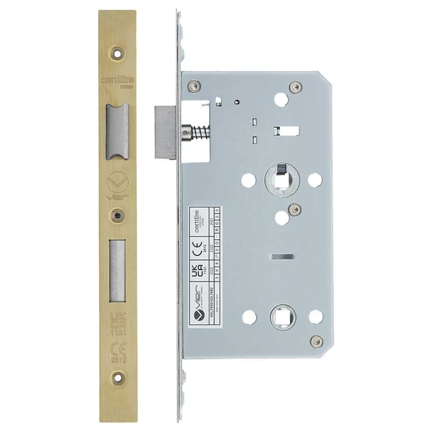 Picture of Din Bathroom Door Lock - VDL7860PVDSB