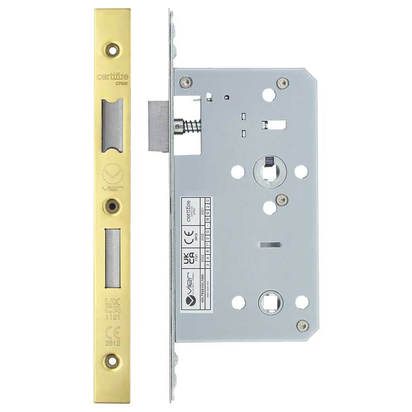 Picture of Din Bathroom Door Lock - VDL7860PB