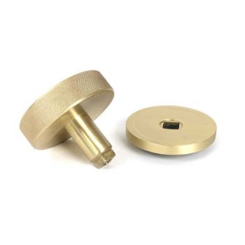 Picture of Satin Brass Brompton Centre Door Knob  - 50893