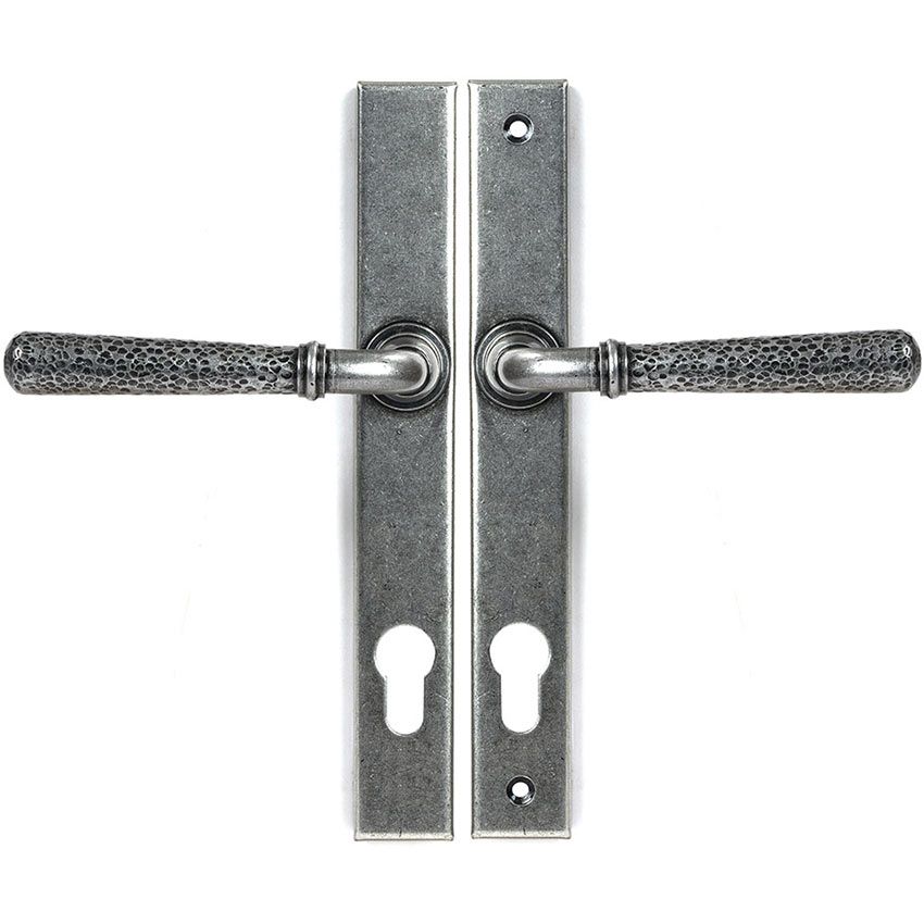 Picture of Pewter Hammered Newbury Slimline Espag Set - 46389