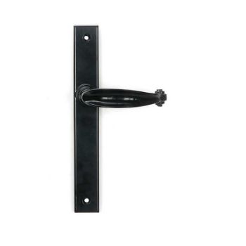 Picture of Black Cottage Slimline Lever Espag Latch Set - 46400