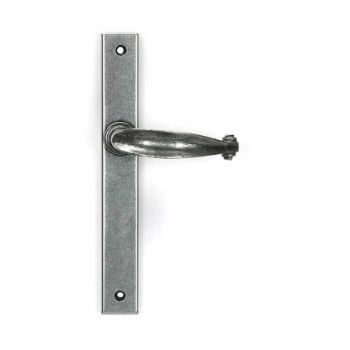 Picture of Pewter Cottage Slimline Lever Espag Latch Set - 46401